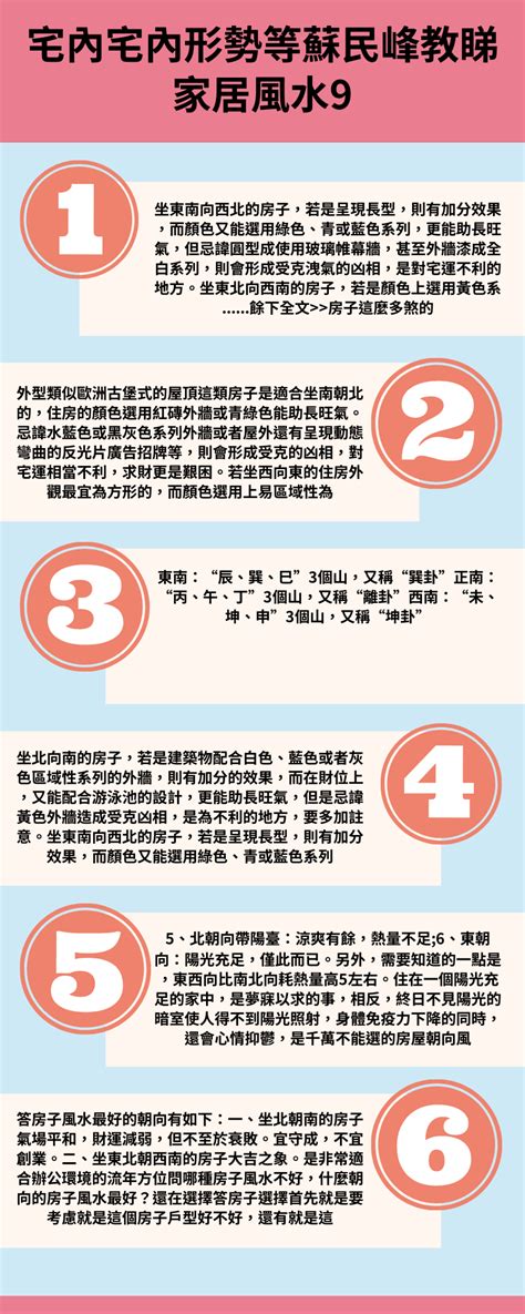 九運坐向蘇民峰|蘇民峰教睇家居風水 9 步驟：區運、大門坐向、宅內宅內形勢等